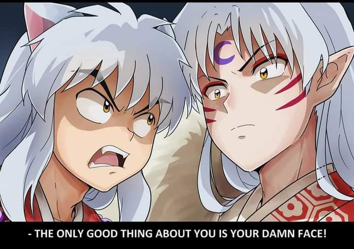 Inuyasha and Sesshōmaru