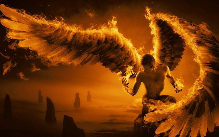 Golden wings