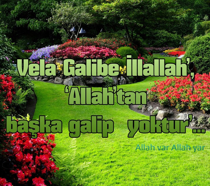 Allahtan başka galip yoktur