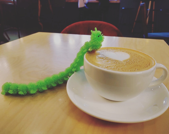 Caterpillar and Coffee