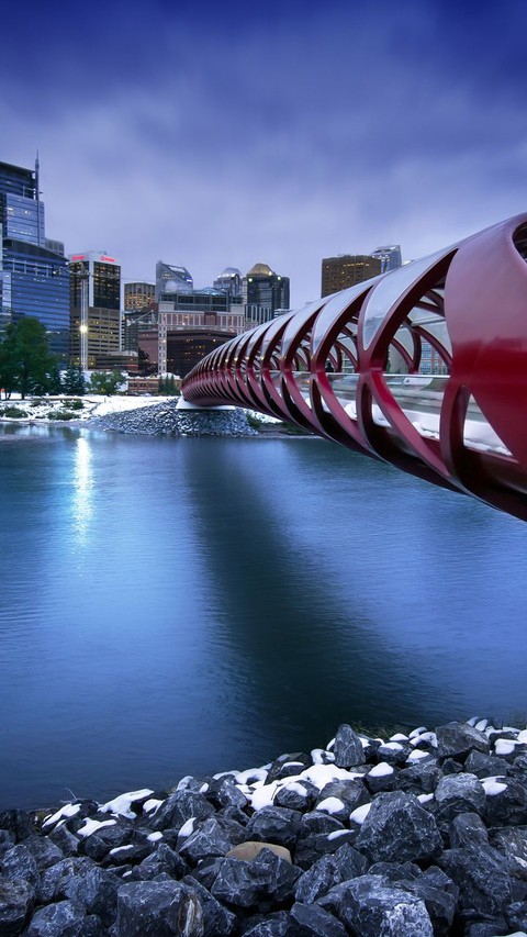 modern city