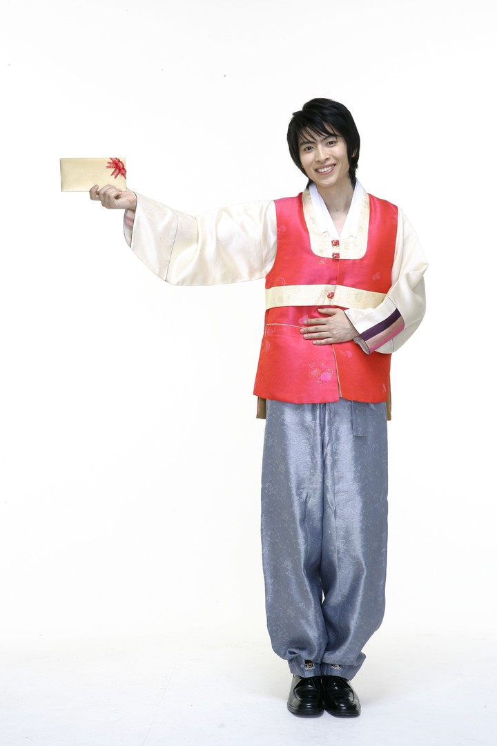 Couple in Korean Dress