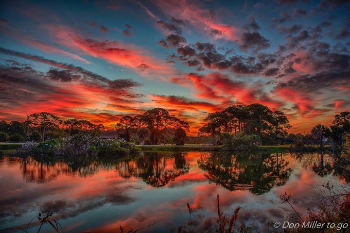 beautiful colors in the sky