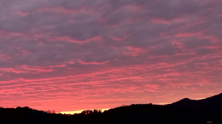 Sunset on the Korean Peninsula