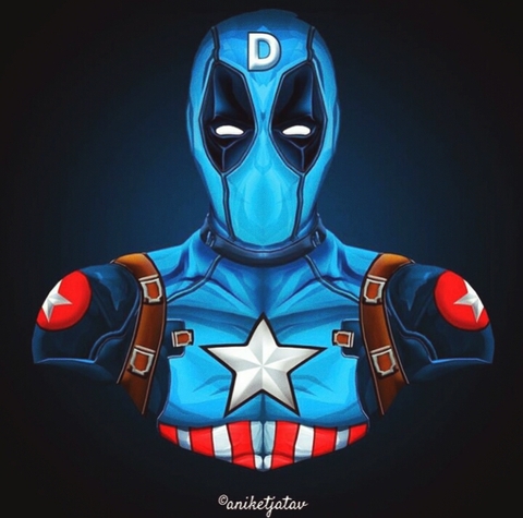 Deadpool Capitan América