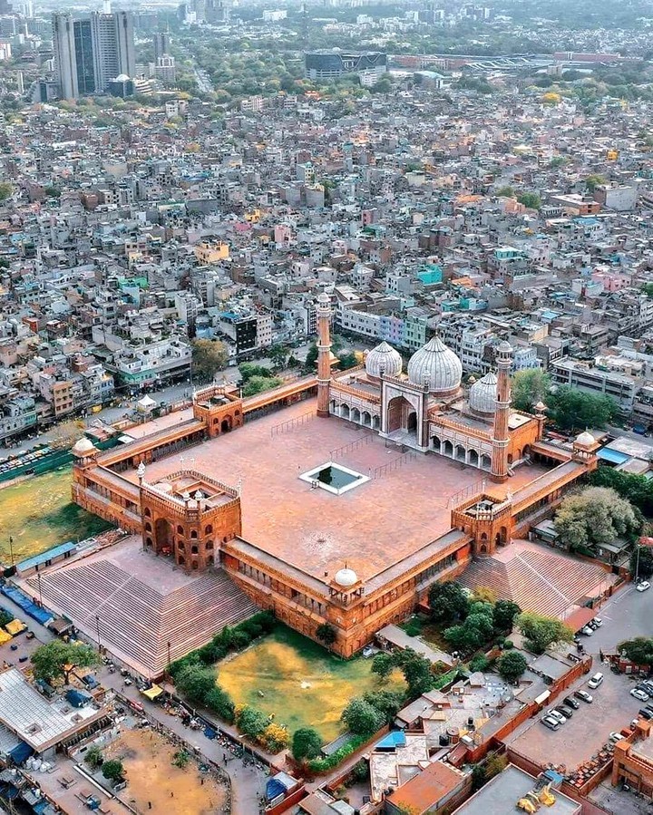 The holy photo of delhi jama masjid