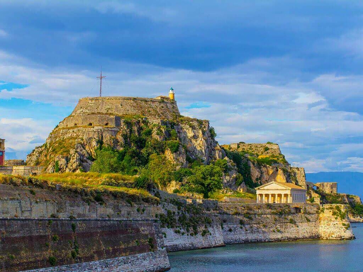 OLD FORTRESS OF CORFU ISLAND, GREECE