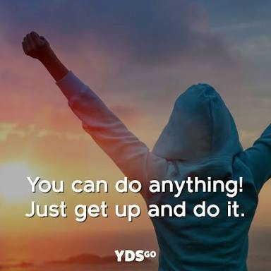you can do it