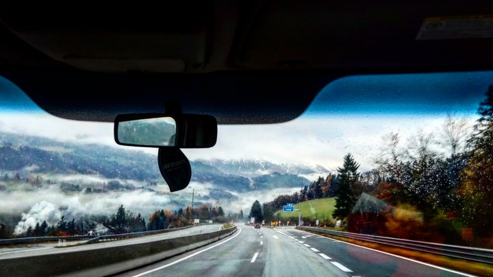 On the road