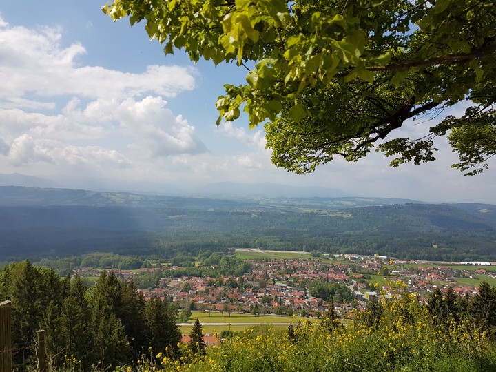 Talsicht in Bayern
