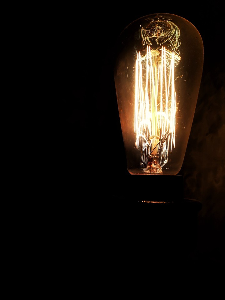 Golden lamp