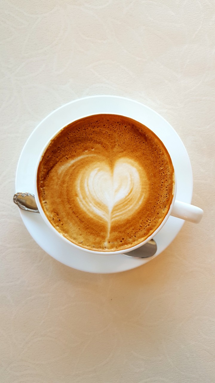 Latte heart