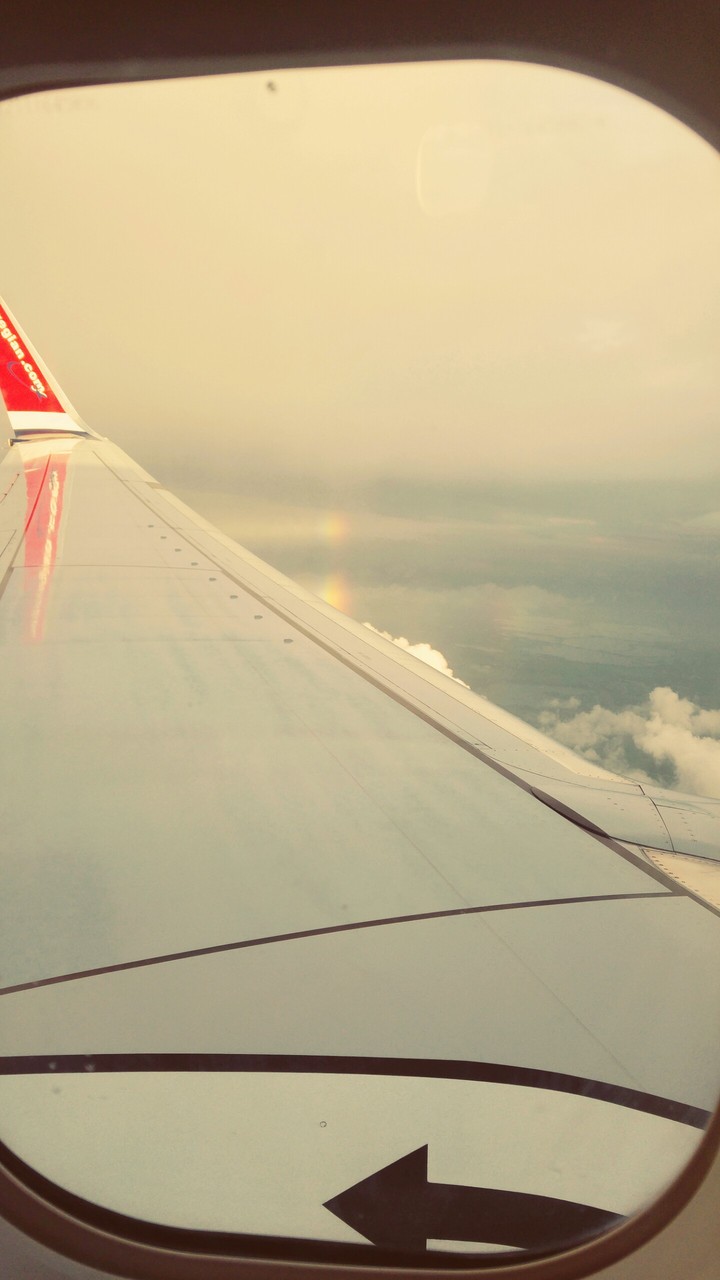 airplane view