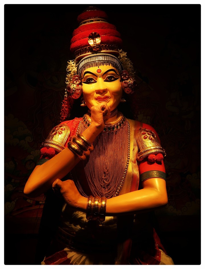 Kathakali Dance lady