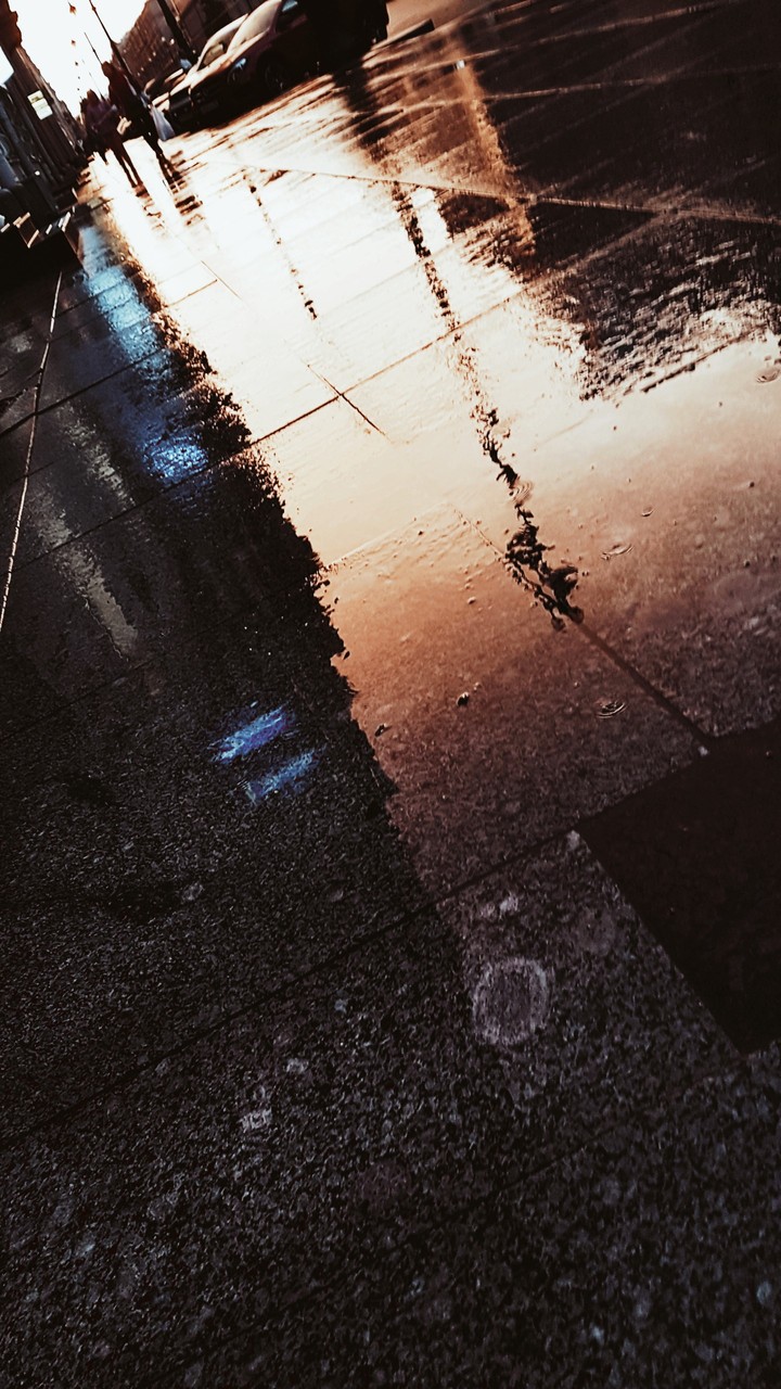rainy city
