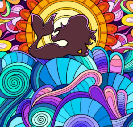 mandala de sirena mermaid manda