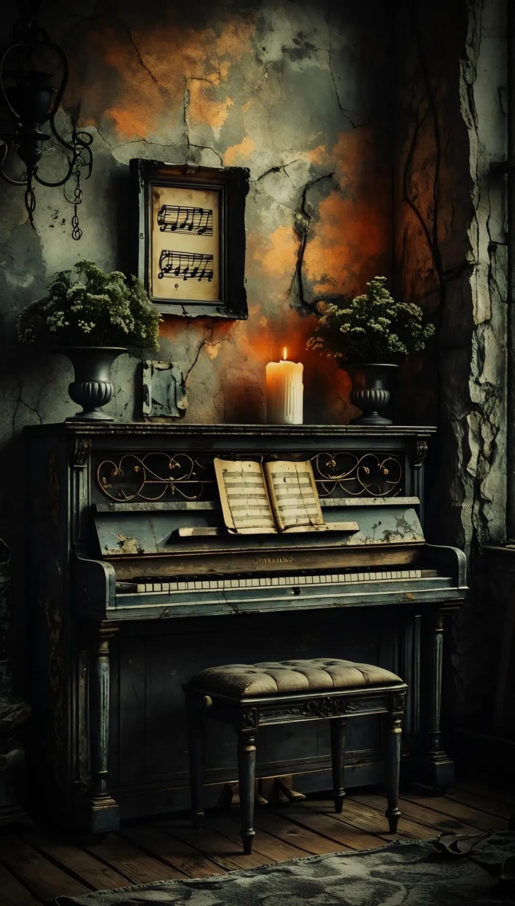 tapety spinet, piano
