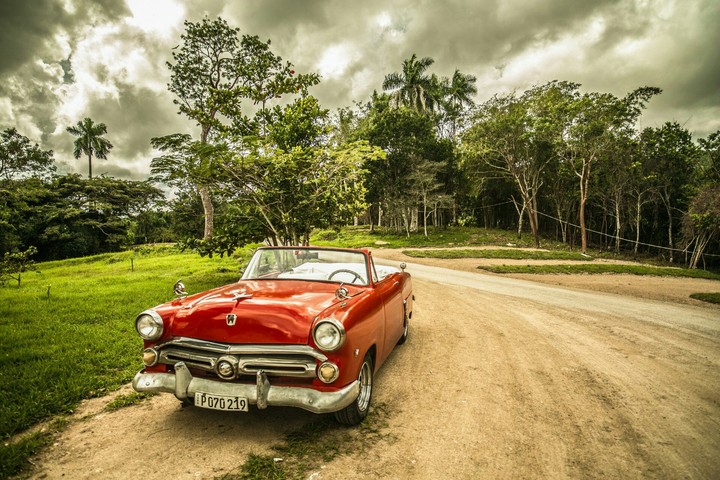 old car...