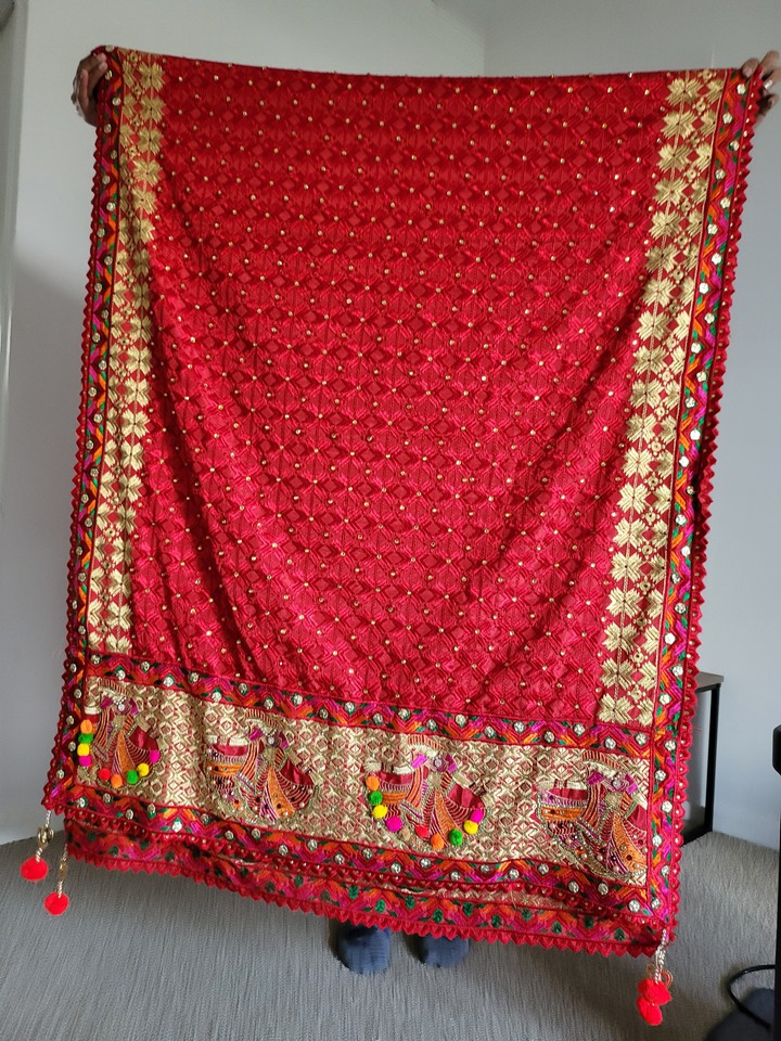 Red Phulkari