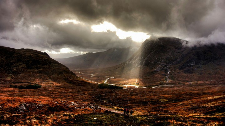 Black Clouds On Hills