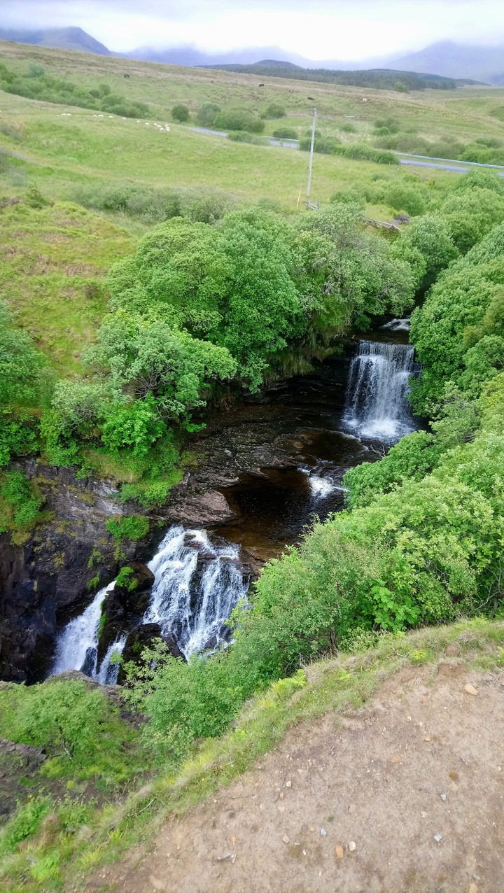 Isle Sky Lealt Falls