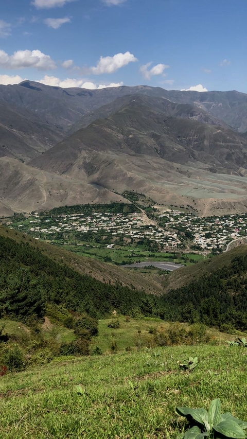 Caucasian village