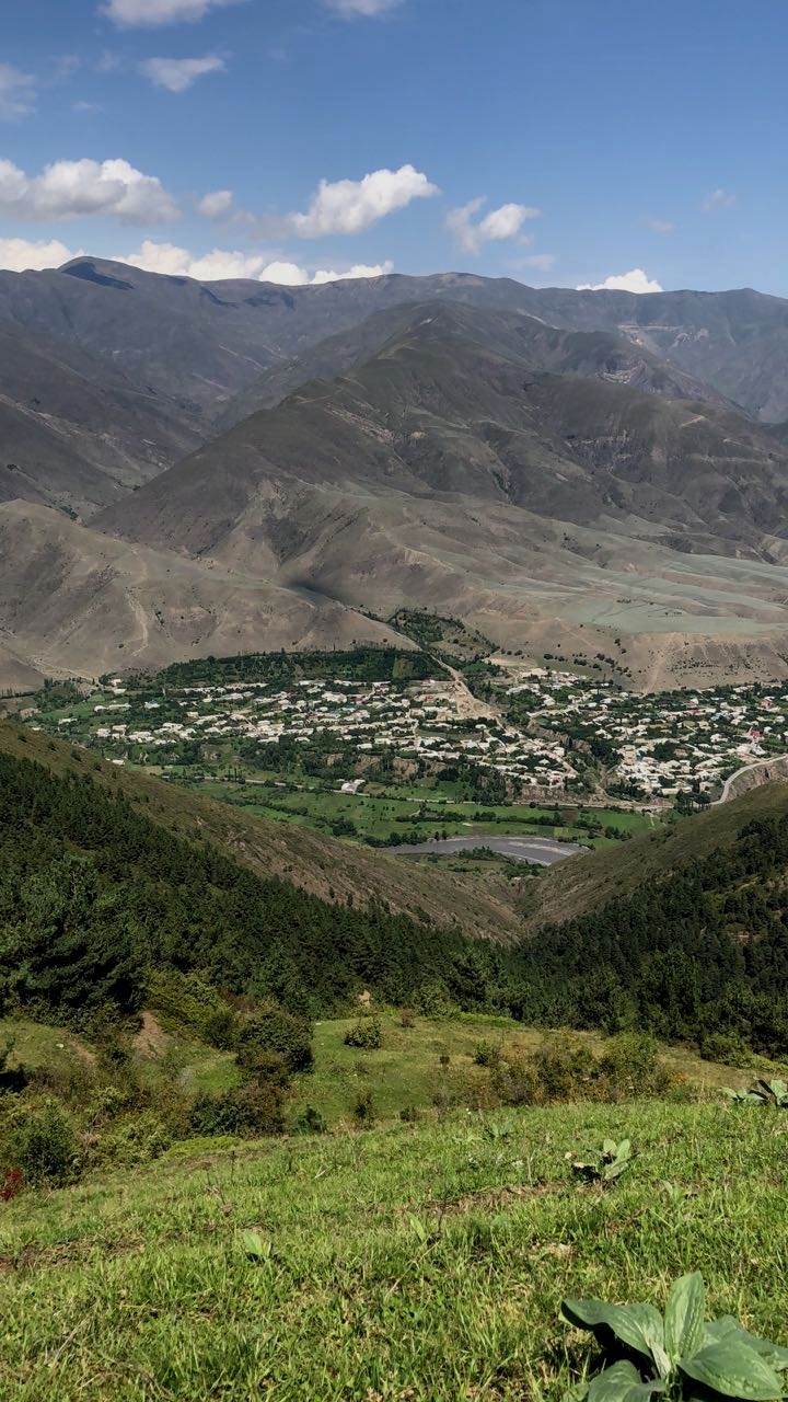 Caucasian village