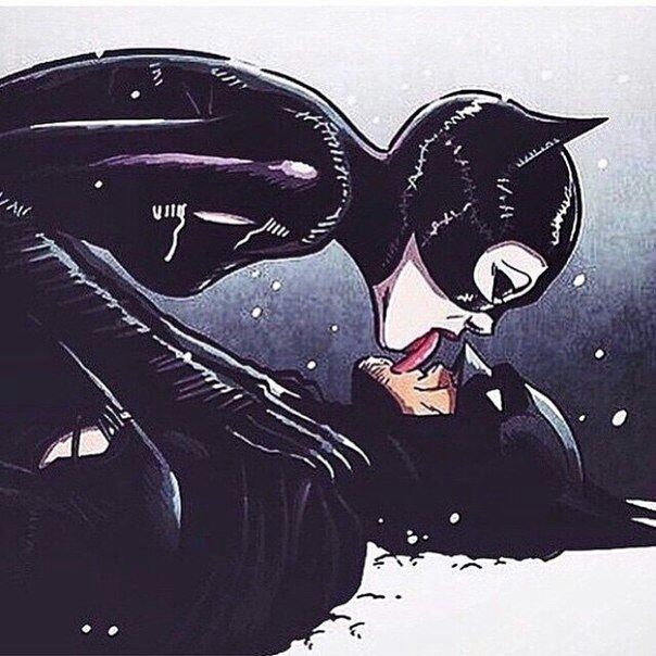 catwoman & batman