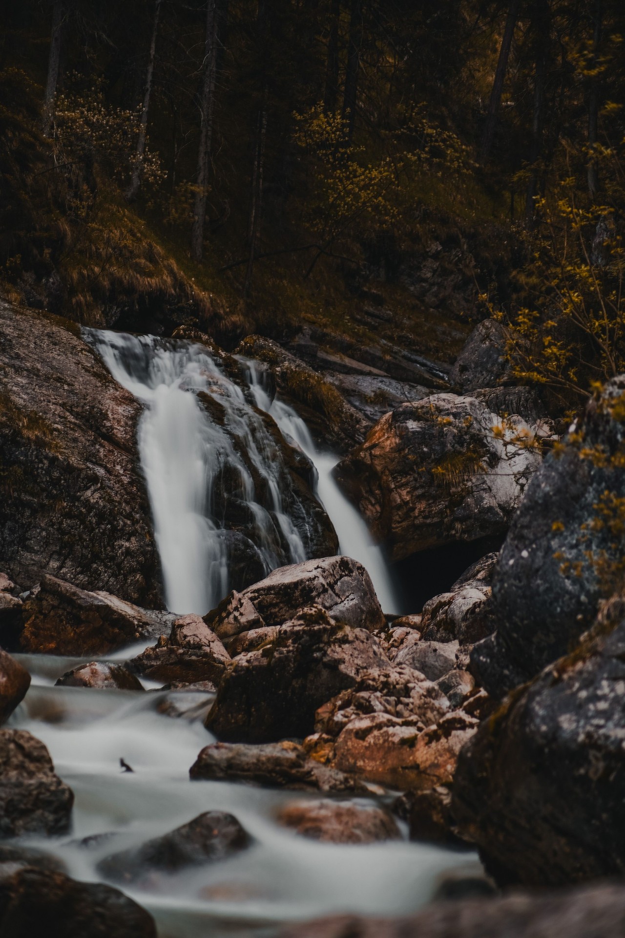 waterfall, stream achtergronden