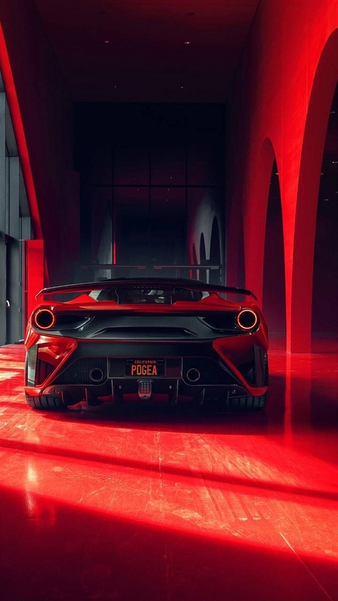 red, car壁紙