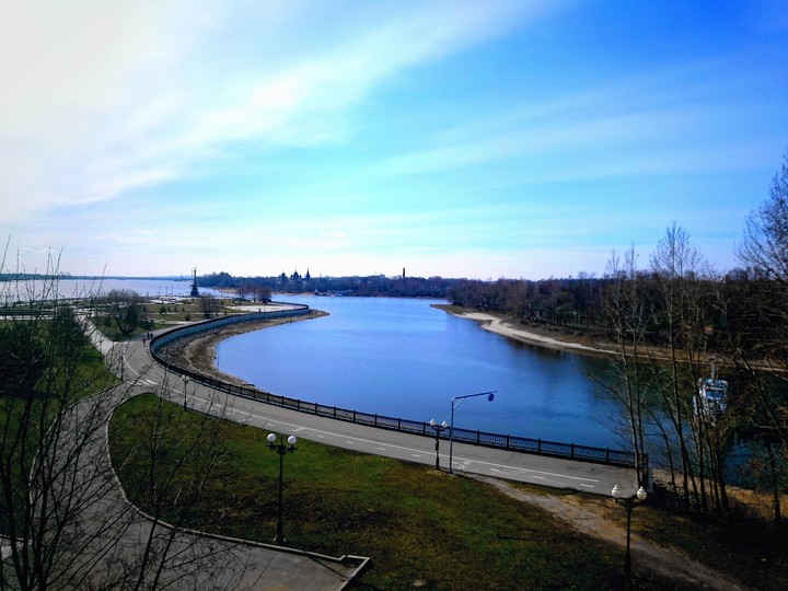 My lovely river Volga in Yaroslavl