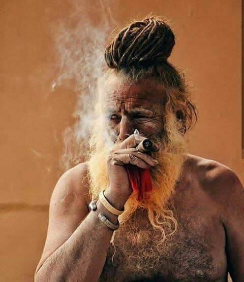Aghori sadhu