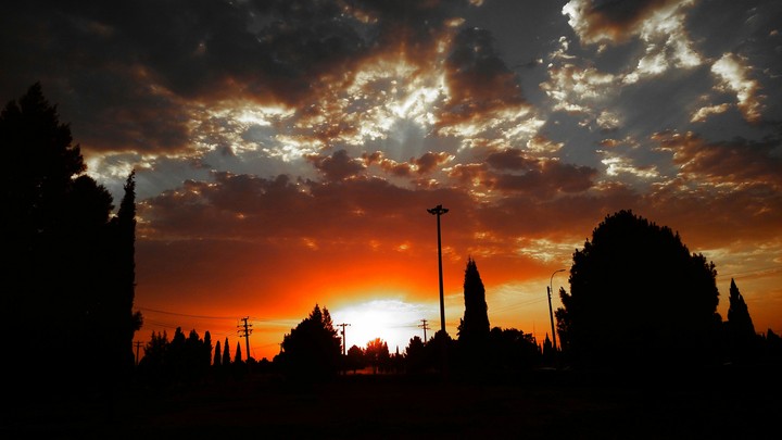sun set