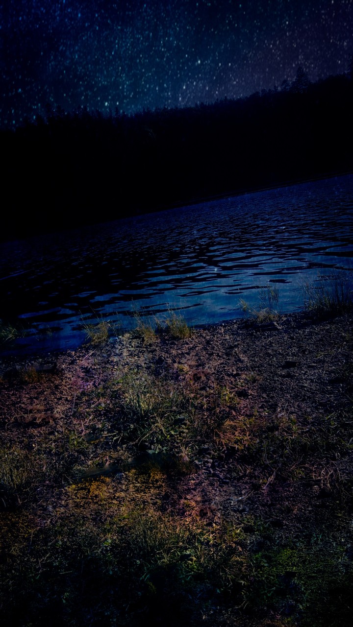 A photo of water taken and edited by me.