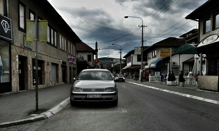 Car on parking
