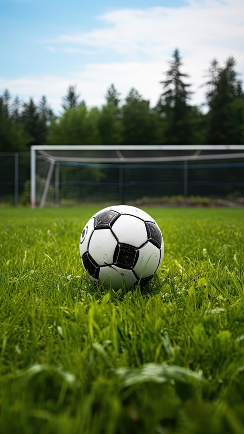 grass, ball wallpapers