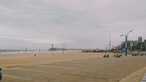 Beach of Scheveingen NL