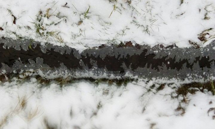 frozen creek