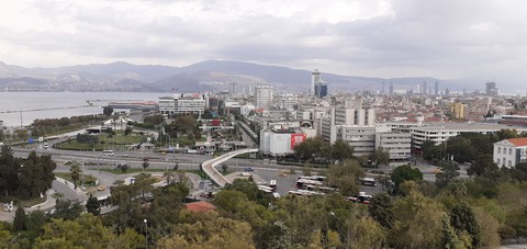 A Calm City in a Cloudy Day