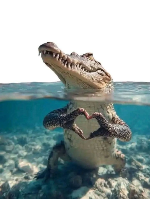 רקעים Alligators, crocodile