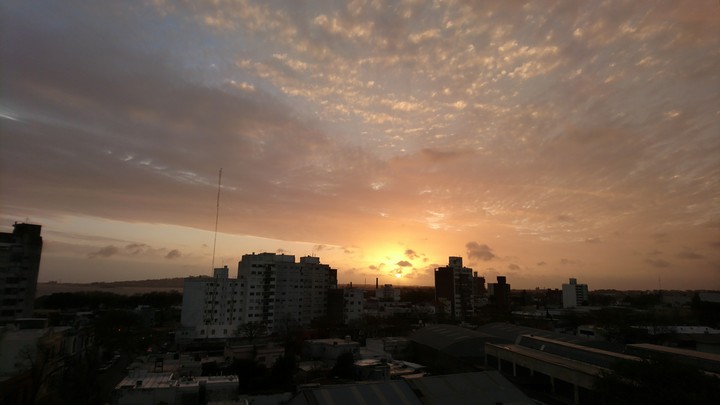 atardecer