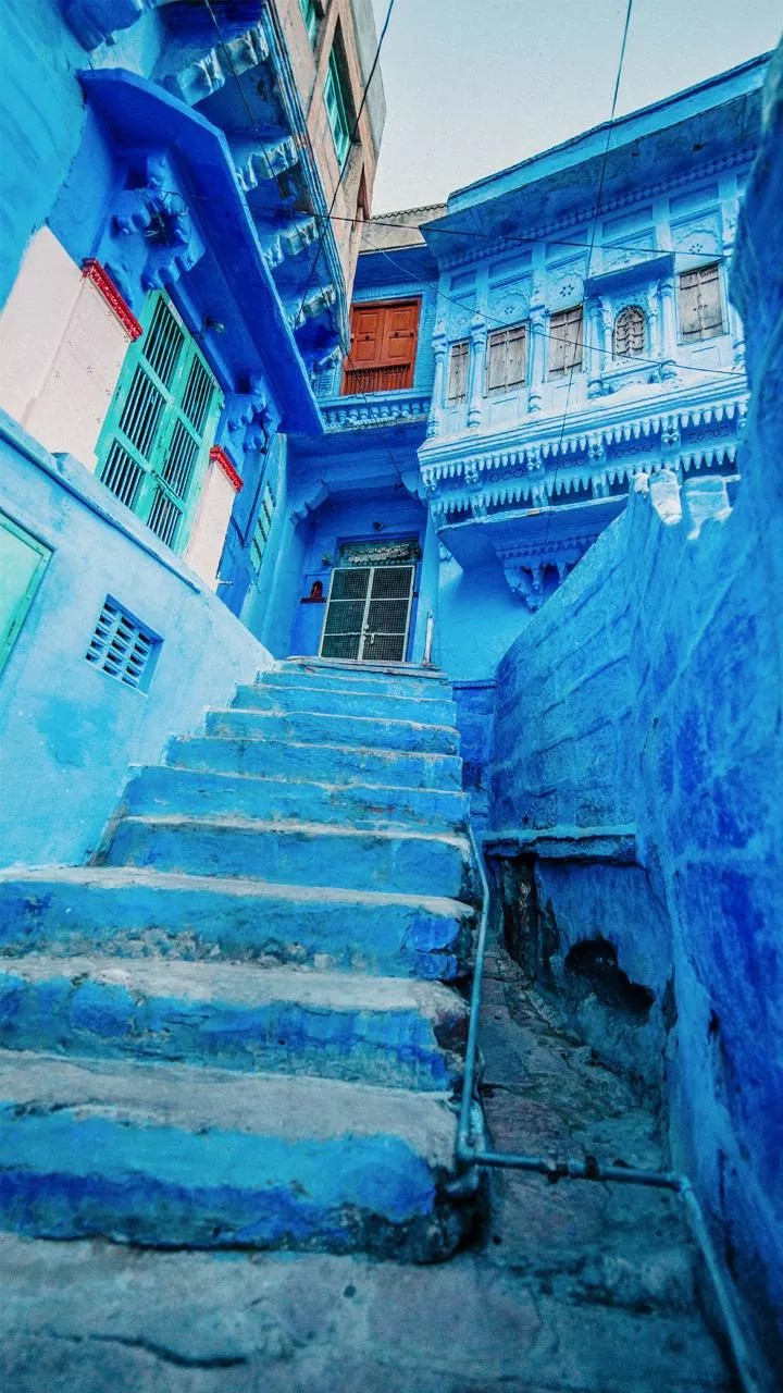 blue city