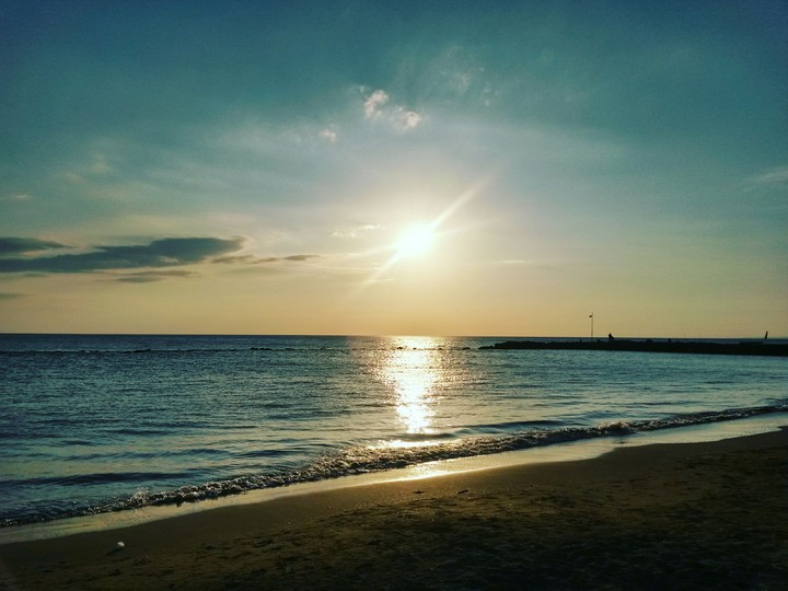 Fiumicino, Italian seaside