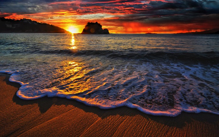 The most beautiful sunset