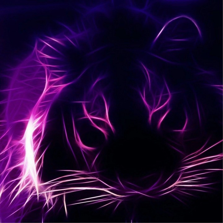 Neon tiger