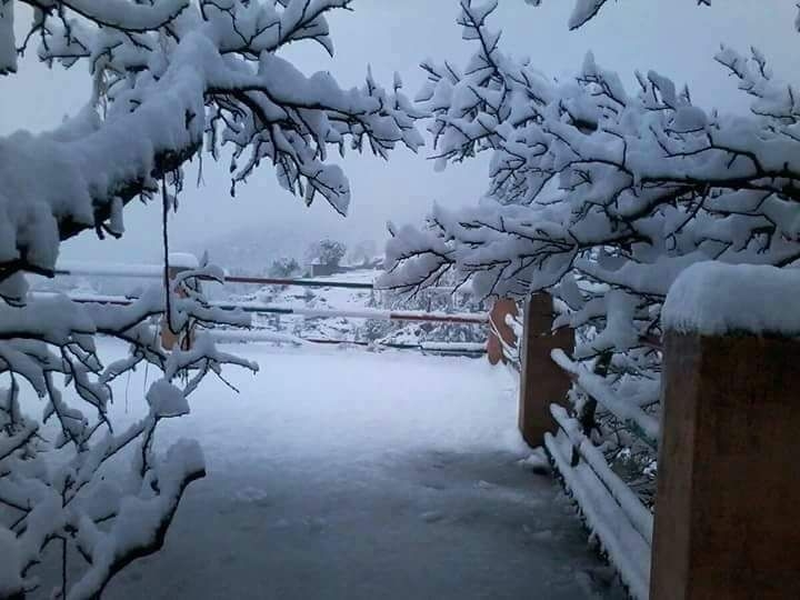 snowfall in India