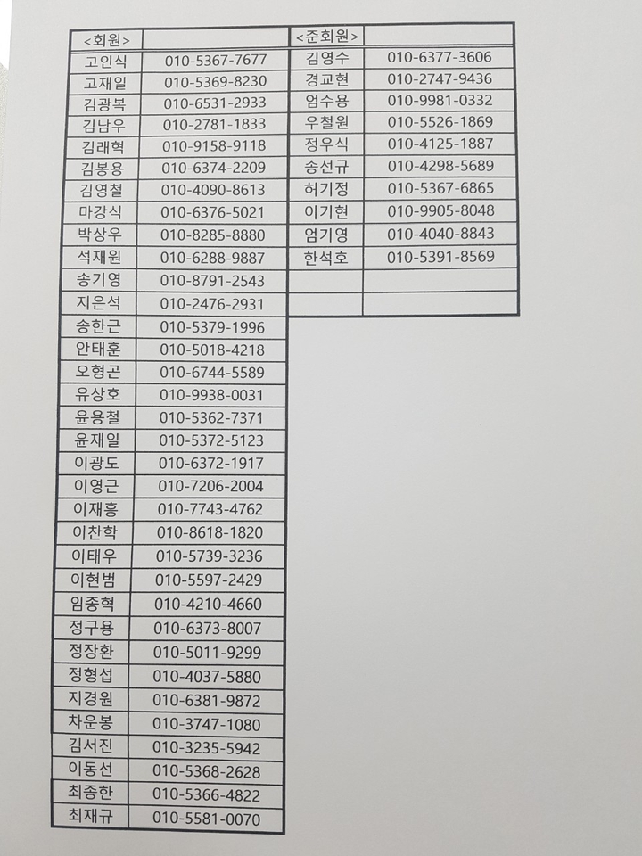 무궁화 회원