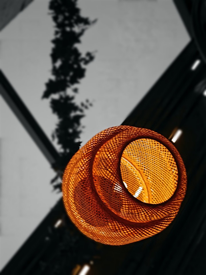 Orange and Black