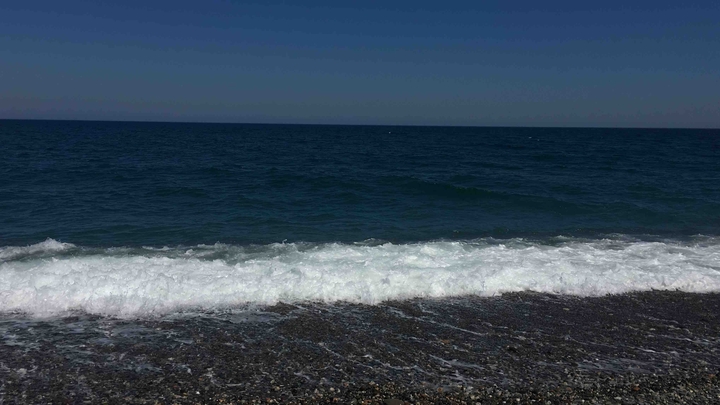 Calmness of the sea