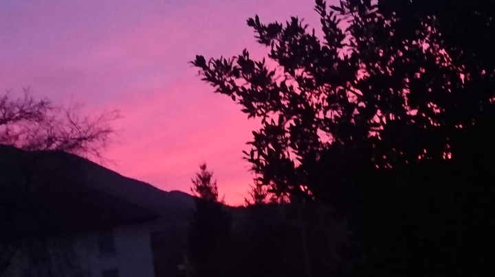 coucher de soleil en été / sunset un summer